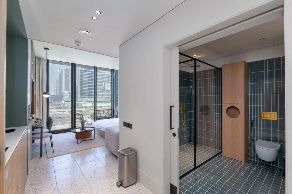 Chic Studio w Burj Khalifa View Balcony - photo 5