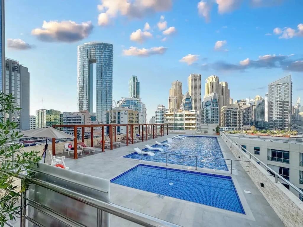 Marina View Studio | New | Balcony | Near Beach Flat - photo 37