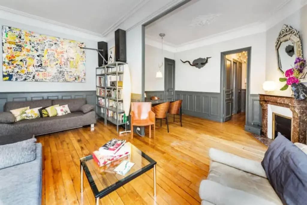 Large & Bright Apartment, Central Paris, Montmartre-Opéra, Picturesque Rue des Martyrs - photo 11