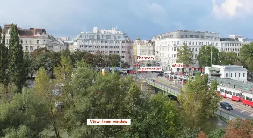 Zentral mit Blick auf Donaukanal - photo 4
