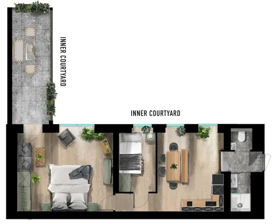 Urban Jungle Apartments - photo 11