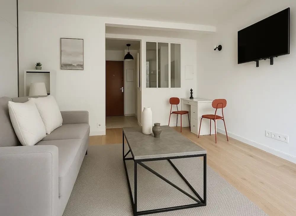 Studio Élégant au 15eme - photo 1