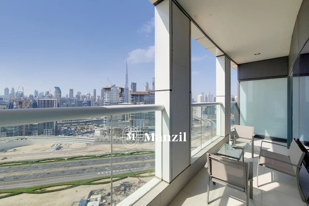 Manzil - Cozy 1BR in Paramount w Burj Khalifa View - photo 4
