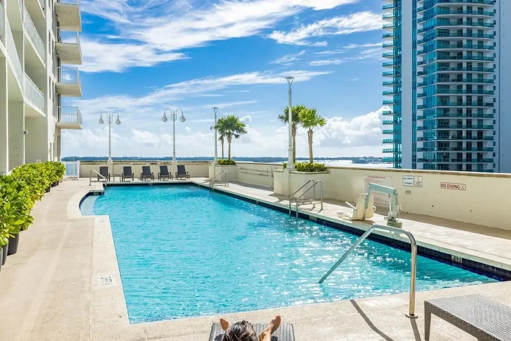 Miami Brickell unit Balcony Pool 1 pkg - photo 15