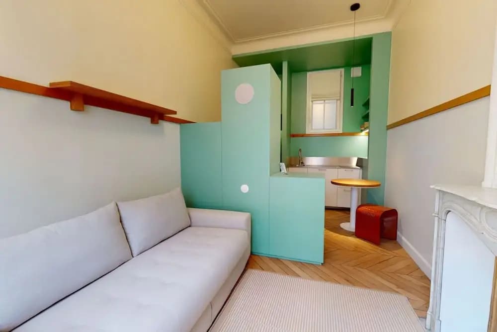 Joivy Delightful 1-bed Studio w/ Shared Co-working - photo 4