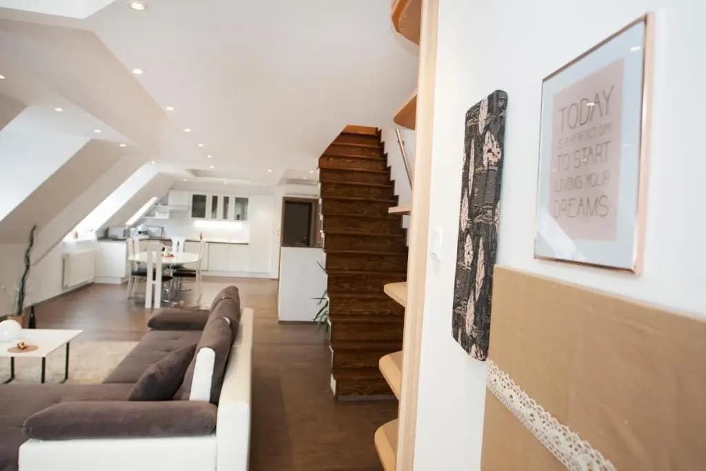 Riverside flat with King Castle view - photo 7