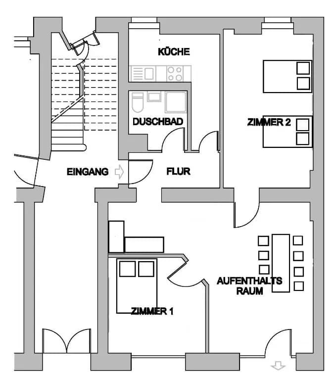 City-Apartment Zille - photo 1