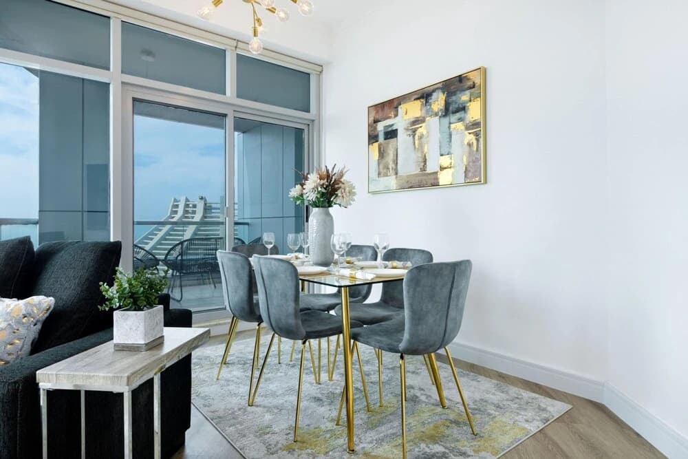 High-floor Trendy Apt w Marina Palm Ocean Vws - photo 6