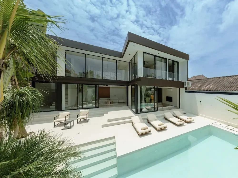 Ultra-Luxe 4BR Seminyak Villa | Enclosed AC Living & Private Pool - photo 16