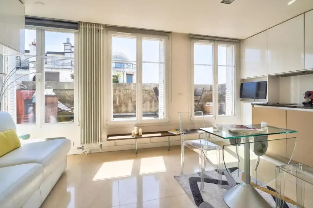 Luxueux Studio AC-Terrasse Vue sur la Tour Eiffel - photo 7