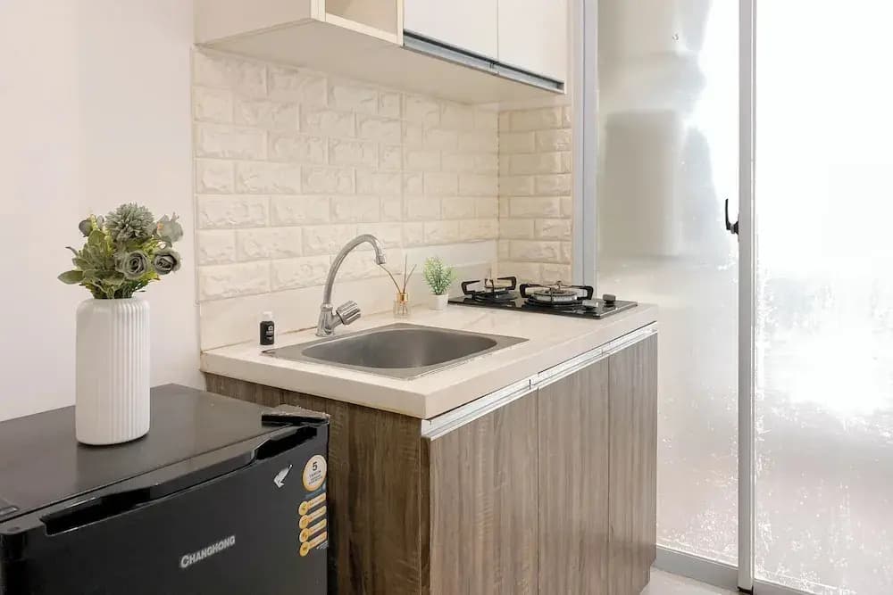 Simple Grey 1Br At Vittoria Residence Apartment - photo 15