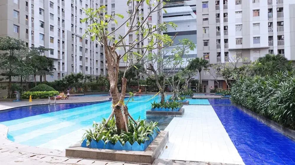 Warm And Cozy Stay Studio Green Bay Pluit Apartment - photo 8