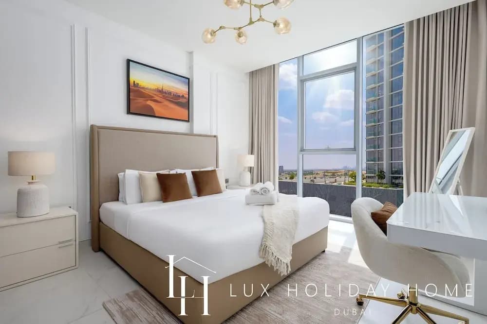 LUX | 2BR Lagoon View – District One, 10–15 min Burj Khalifa - photo 13