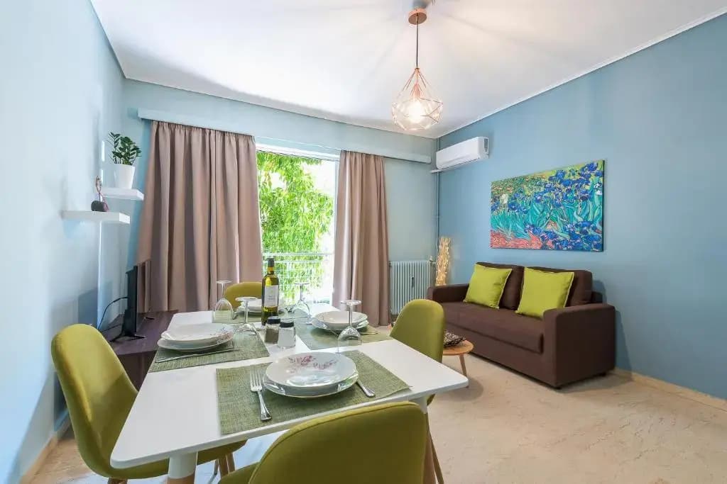 Green 'n' Blue, 1BD apt in Athens - main photo