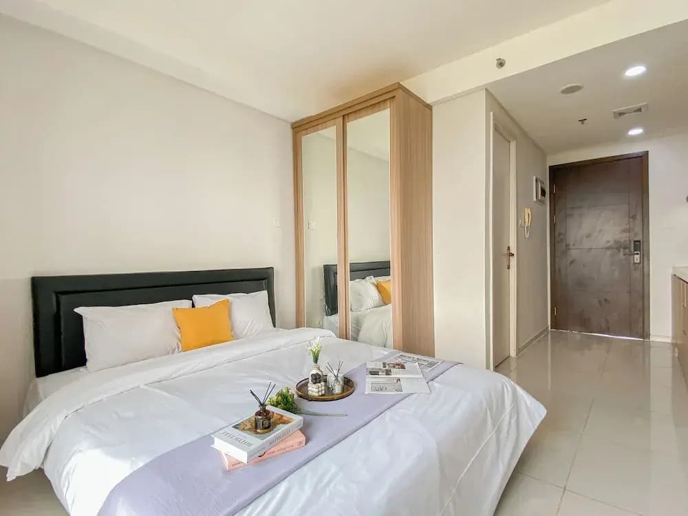 Simple Look Studio Apartment At Daan Mogot City - photo 10