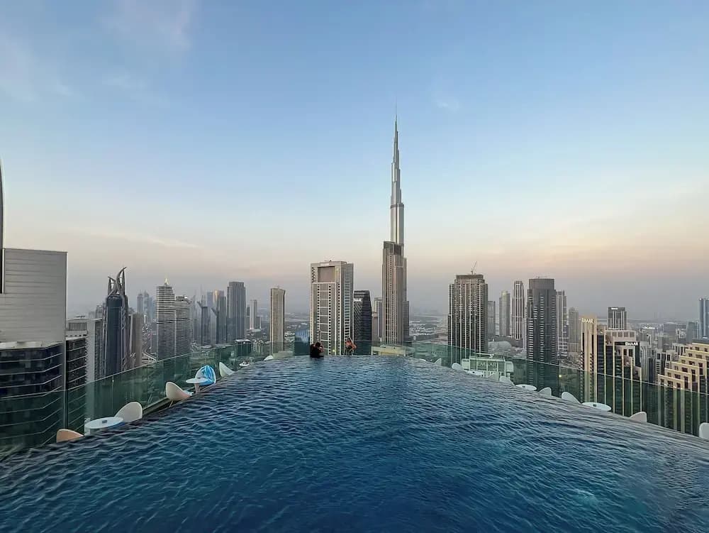 Burj Khalifa View Pool -1 BDR Paramount - photo 21