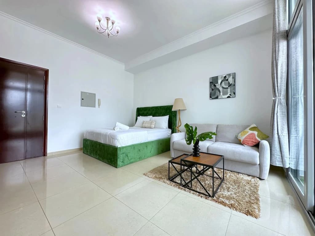 Marina View Studio | New | Balcony | Near Beach Flat - photo 13
