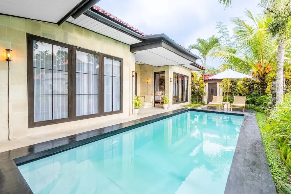 Rumah Villa by EVDEkimi - Quiet Ubud escape with Pool and Outdoor lounge - photo 15