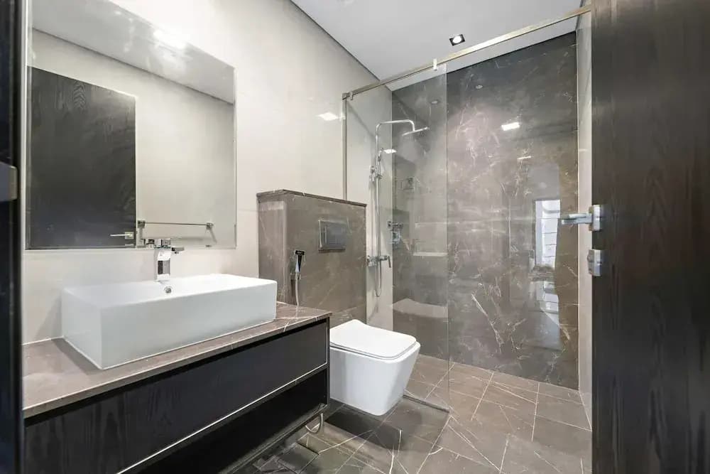 Modern 1-bedroom Apart With Pool gym and Hammam - photo 12