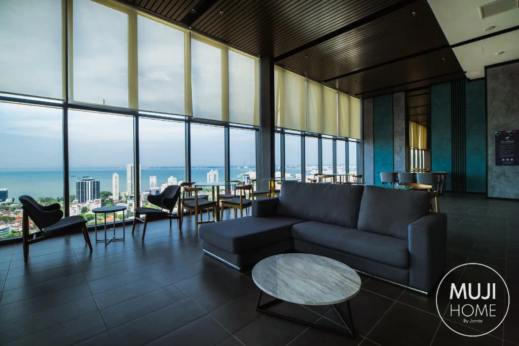 MUJI HOME 1 ★Sea+City View NEAR FoodHeaven Komtar★ - photo 1