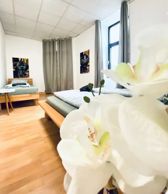 Stylish Shared 3-Bedroom Stay Near City - photo 16