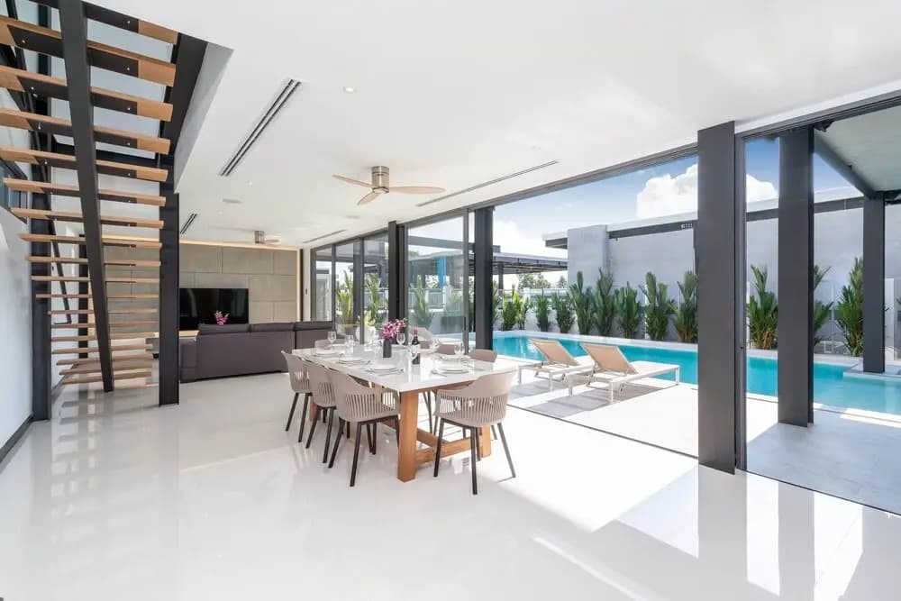 Trendy Modern Pool Villa Sunset Garden 4 - photo 11