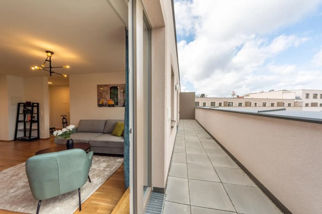 Modernes Stadtapartment mit Terrasse - photo 6
