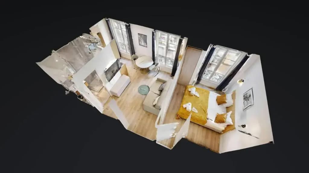 154 Suite Phil 1 BDR with Terrace Paris - photo 10