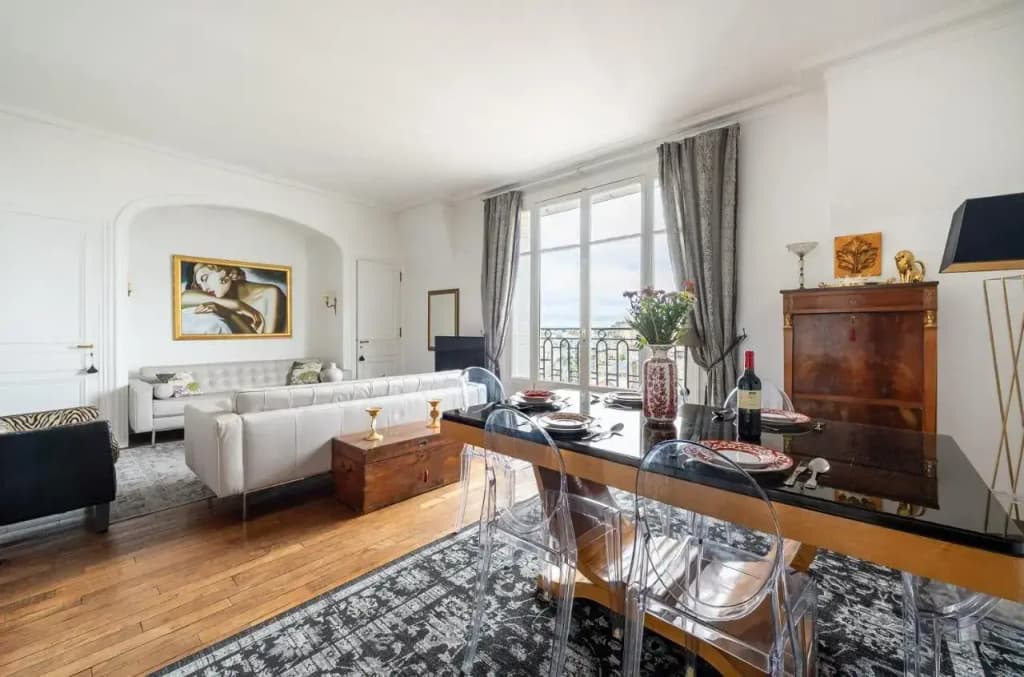 Luxeux T2 de 85m2 vue sur la Tour Eiffel - photo 5