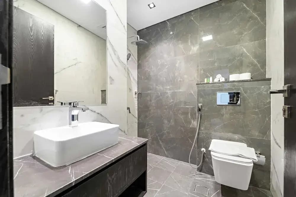 Modern 1-bedroom Apart With Pool gym and Hammam - photo 6