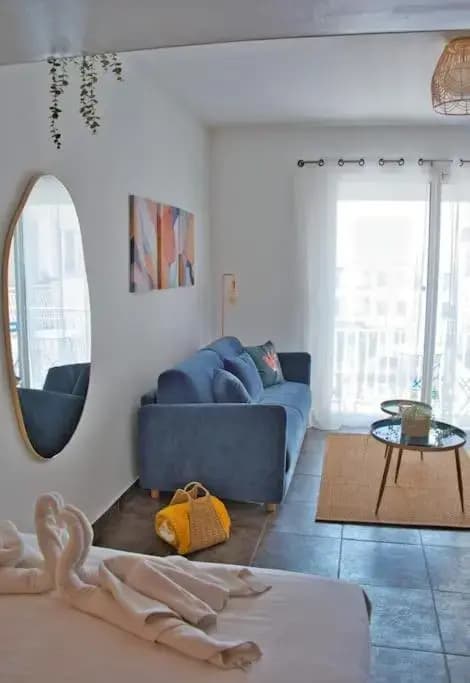 Studio terrasse vue mer à 1min de la plage et tram - photo 13