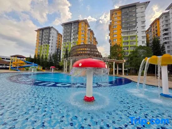 Melaka Town Area Top 1 Family Lovers Water Themepark Suites by GGM - photo 4