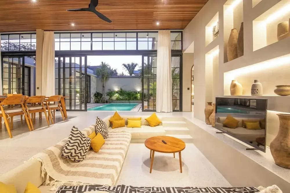 Stylish 5BR Boho Hideaway, 5 Min From Bingin Beach - photo 49