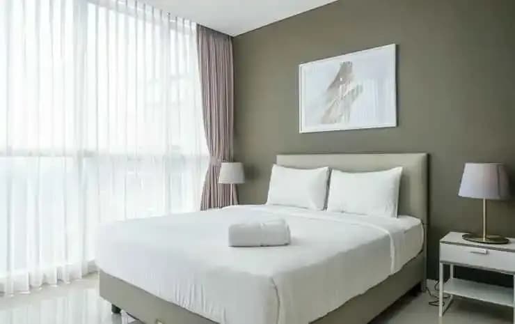 Exquisite 3BR Apartment at Ciputra International Residence By Travelio - main photo