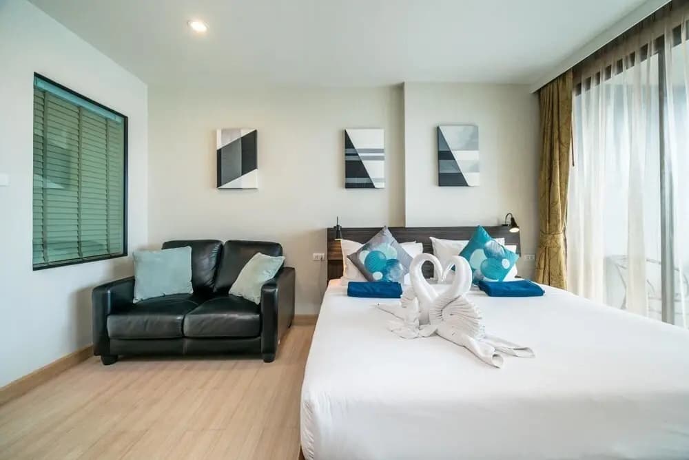 U508 - Bright Studio in Patong Rooftop Pool and gym - photo 6