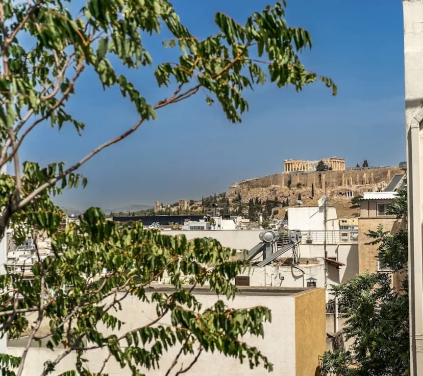 Sunny 3bd Cozy Flat Spectacular Acropolis View - photo 1
