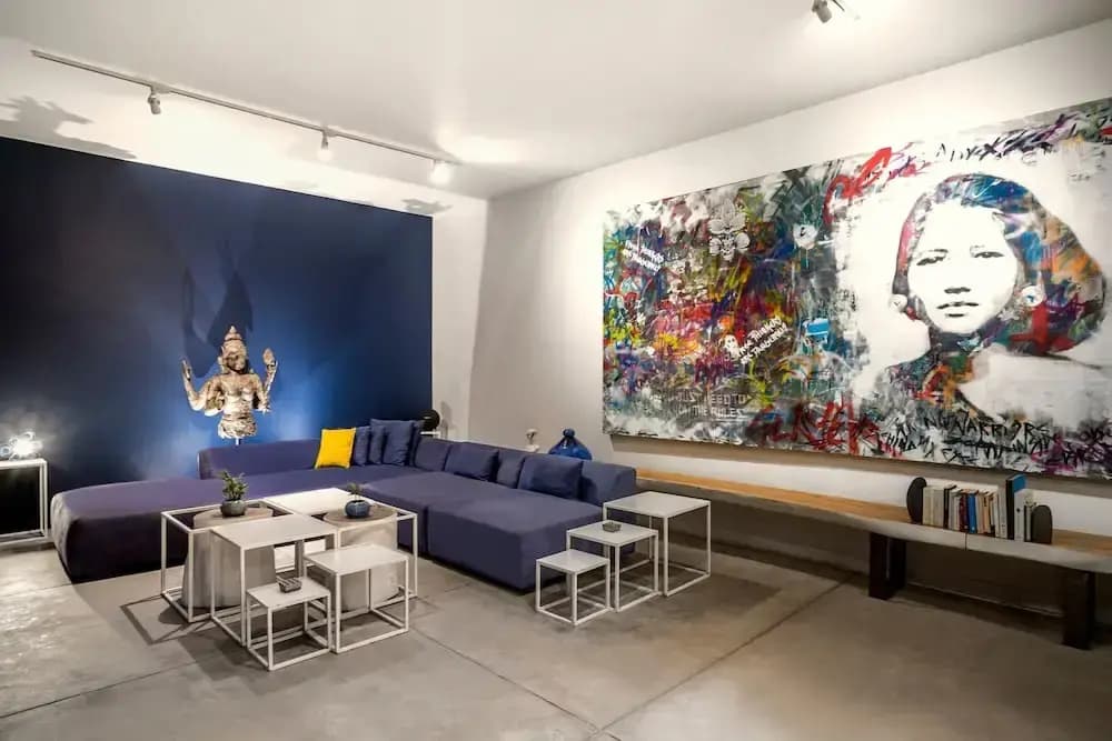 Loft Volcano by Alfred in Bali - Stylish 2 BR Loft w Pool Garden Ricefields View - photo 10