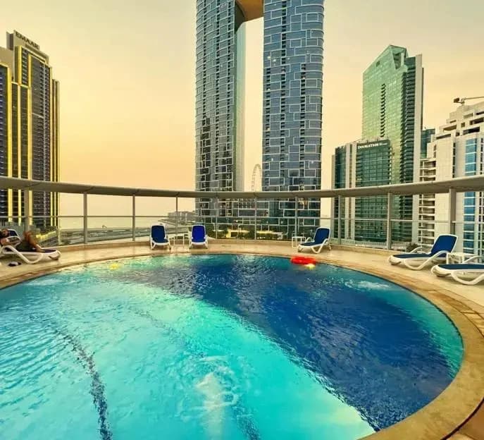 Luxry Full Marina View & RoofTop Pool Flat - photo 5