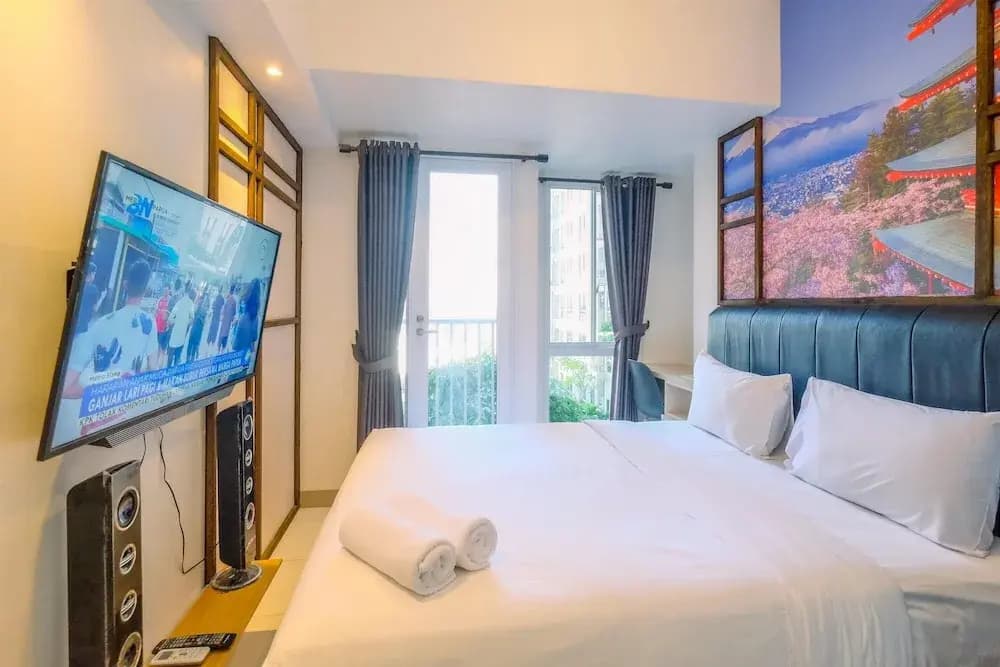 Homey And Relaxing Studio Tokyo Riverside Pik 2 Apartment - photo 2