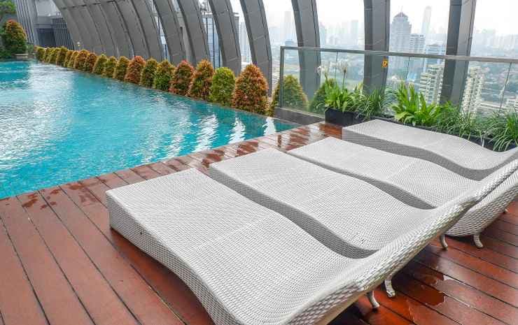 Relaxing 1BR Apartment at L'Avenue Pancoran By Travelio - photo 8