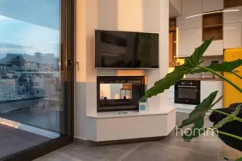 59m homm Loft Penthouse with Acropolis View 2ppl - photo 3