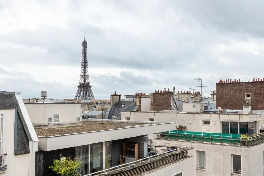Luxeux T2 de 85m2 vue sur la Tour Eiffel - photo 1