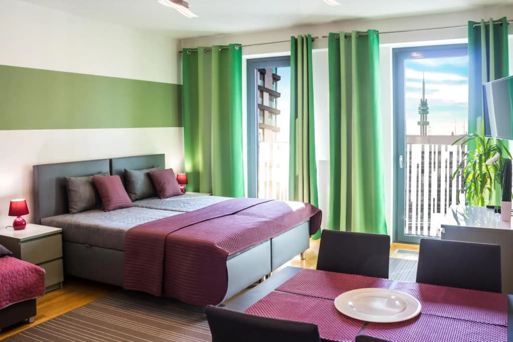 Prague apartment in residential tower · parking - photo 2