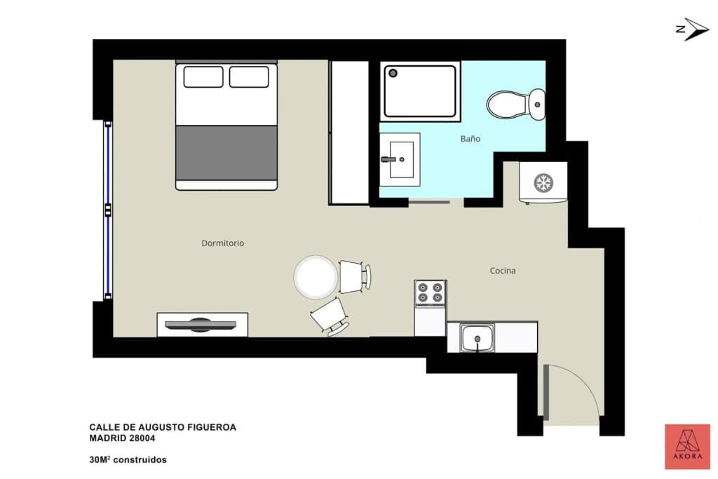 Brand new studio on Fuencarral - photo 8
