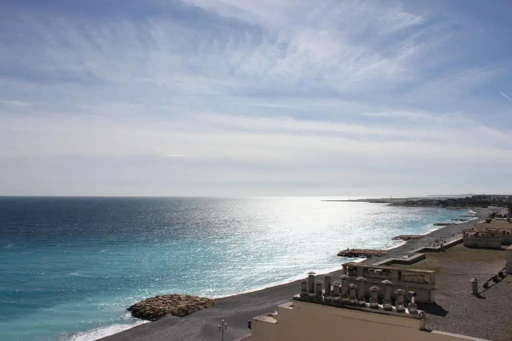 Appartement 3 pièces Nice Promenade des anglais dernier étage vue mer solarium - photo 16