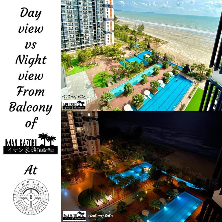 Sea + pool view + WiFi@ Iman Kazoku TimurBay Ville - photo 2