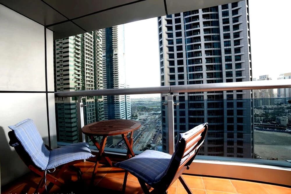 1BR Dubai Marina View Princess Tower 1609 - photo 4