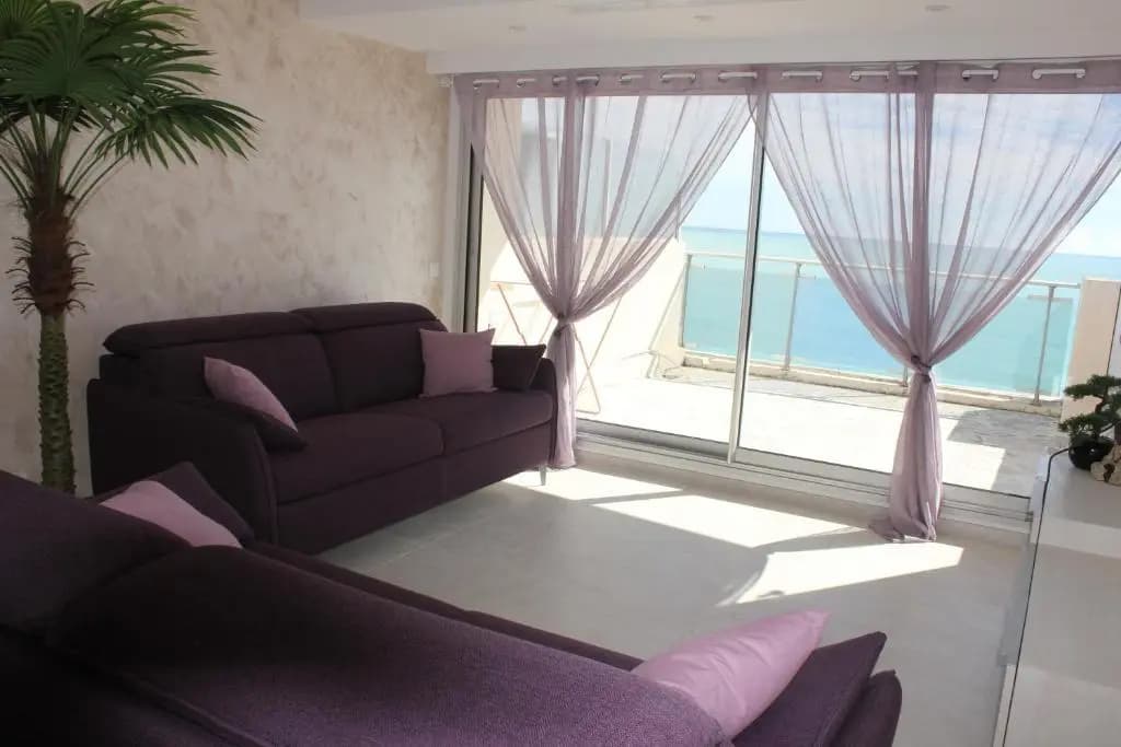 Appartement 3 pièces Nice Promenade des anglais dernier étage vue mer solarium - photo 2
