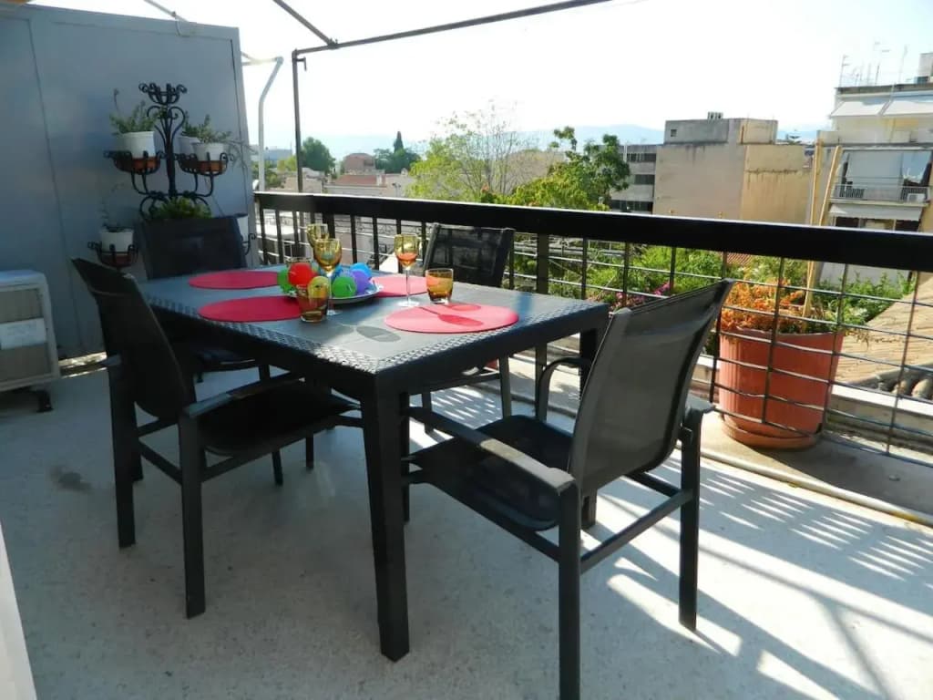 So Athens - Charming 1BD flat, Large terrace, Acropolis view - photo 23