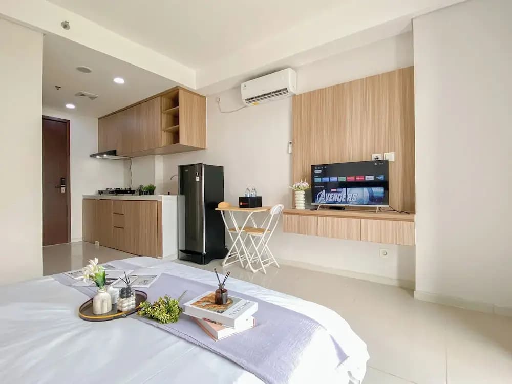 Simple Look Studio Apartment At Daan Mogot City - photo 3